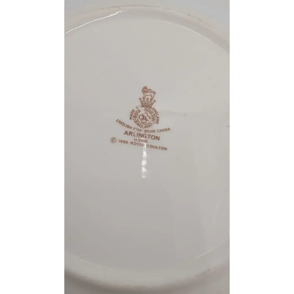 Royal Doulton Arlington Coupe Cereal Bowl Set of 10 Bowls 7